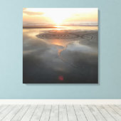 Leinwand des Sandkreises 1 (Insitu (Holzboden))