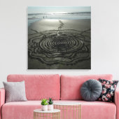 Leinwand des Sandkreises 2 (Insitu (Wohnzimmer))