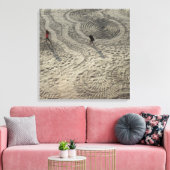 Leinwand des Sandkreises 3 (Insitu (Wohnzimmer))