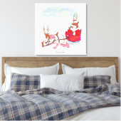 Leinwand des Weihnachtsmanns (Insitu (Schlafzimmer))