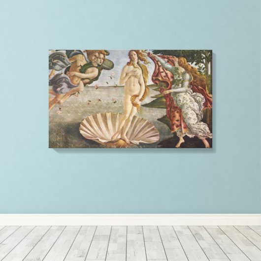 Leinwand Die Geburt von Venus Sandro Botticelli (Insitu (Holzboden))