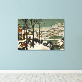Leinwand Die Jäger im Schnee Pieter Bruegel (Insitu (Holzboden))