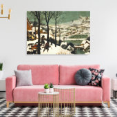 Leinwand Die Jäger im Schnee Pieter Bruegel (Insitu (Wohnzimmer))