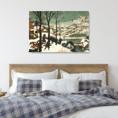 Leinwand Die Jäger im Schnee Pieter Bruegel (Insitu (Schlafzimmer))