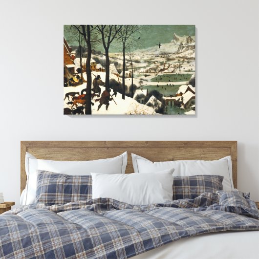 Leinwand Die Jäger im Schnee Pieter Bruegel (Insitu (Schlafzimmer))