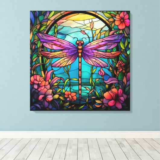 Leinwand Dragonfly Art (Insitu (Holzboden))