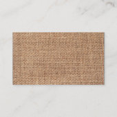 Leinwand-Druck-Geschäfts-Karten-Vorlagen Visitenkarte (Rückseite)