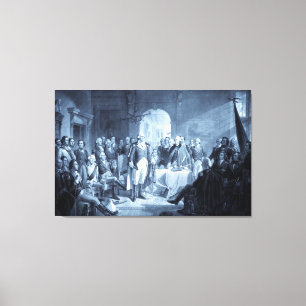Leinwand-Druck in Washington und Generals Leinwanddruck