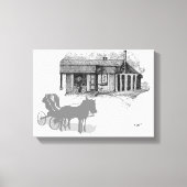 Leinwand drucksvoll: Tag im Land (Vorderseite)