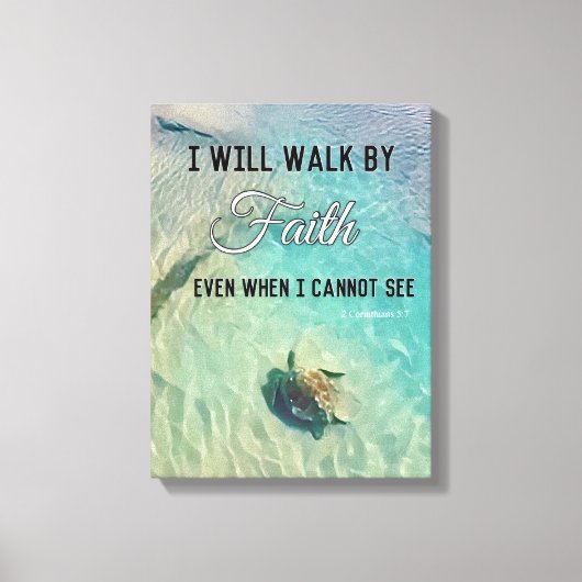 Leinwand durch Treue Mauer (Vorderseite)