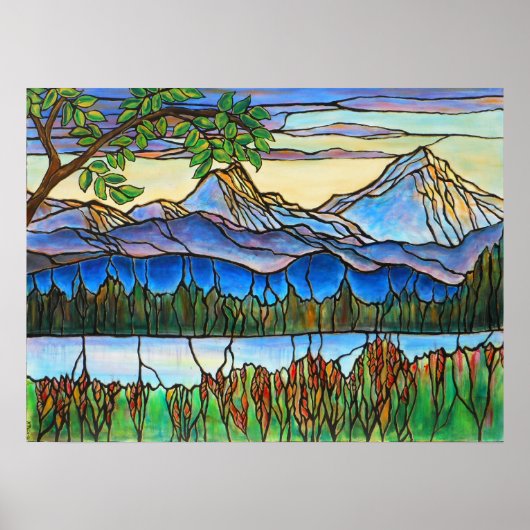 Leinwand "Ein schöner Tag" Poster (Vorne)