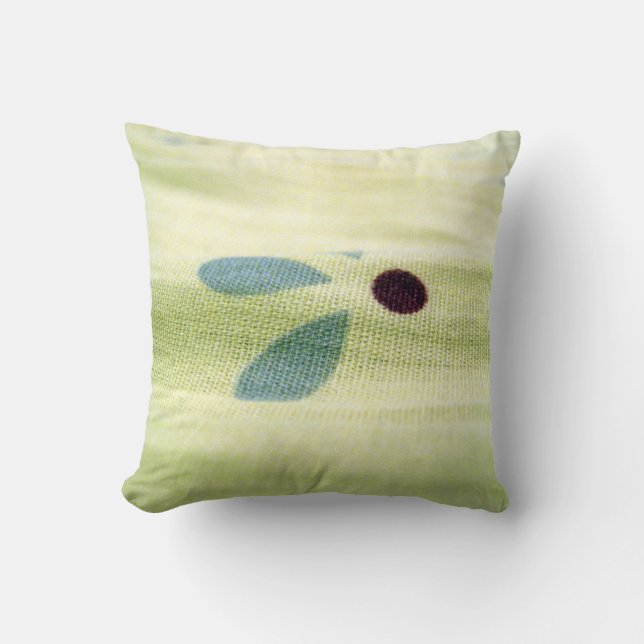 Leinwand-Entwurfs-Kissen Kissen (Vorderseite)