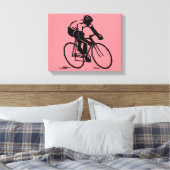 Leinwand (Fahrradfahren) (Insitu (Schlafzimmer))