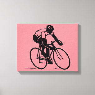 Leinwand (Fahrradfahren)