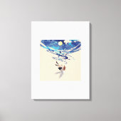Leinwand "Fallender Engel" Art (Vorderseite)