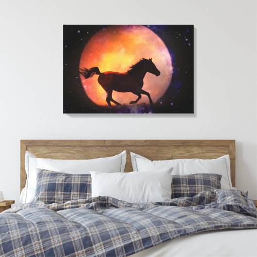 Leinwand Fantasy Ross und Monde Kunst, Dichtung un (Insitu (Schlafzimmer))