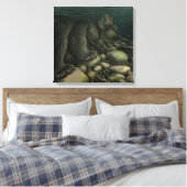 Leinwand Fischen Bären Leinwand Printmedien (Insitu (Schlafzimmer))