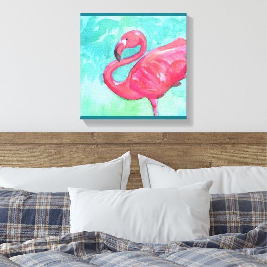 Leinwand Flamingo (Insitu (Schlafzimmer))