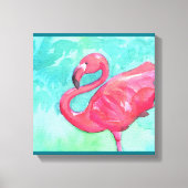 Leinwand Flamingo (Vorderseite)