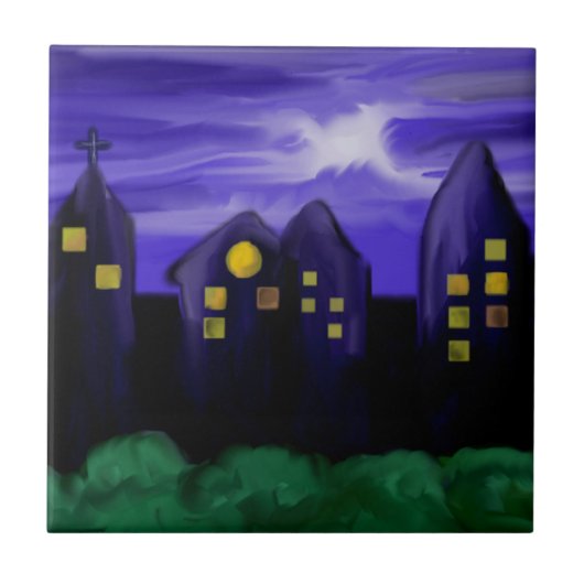 Leinwand Fliese (Vorderseite)