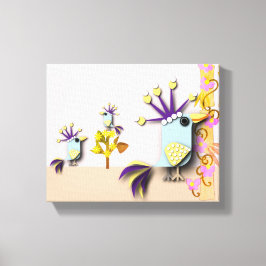 Leinwand Funny Bird