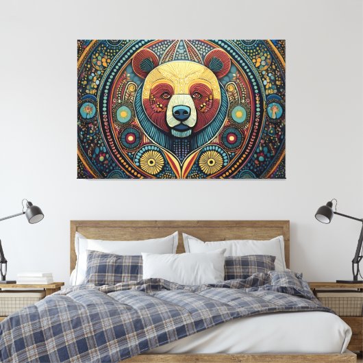 Leinwand für abstrakte Kunst (Insitu (Schlafzimmer))