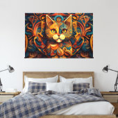 Leinwand für abstrakte Kunst (Insitu (Schlafzimmer))