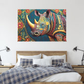 Leinwand für abstrakte Kunst (Insitu (Schlafzimmer))