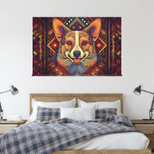 Leinwand für abstrakte Kunst (Insitu (Schlafzimmer))