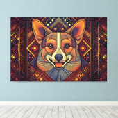 Leinwand für abstrakte Kunst (Insitu (Holzboden))