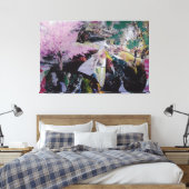Leinwand für abstrakte Natur (Insitu (Schlafzimmer))