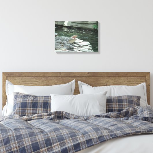 Leinwand für Alligator (Insitu (Schlafzimmer))