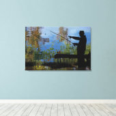 Leinwand für ältere Menschen (Insitu (Holzboden))