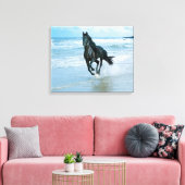 Leinwand für das Schwarze Pferd (Insitu (Wohnzimmer))