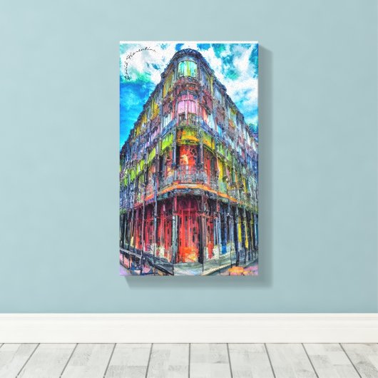 Leinwand für den Beruf des Branche Hauses (Insitu (Holzboden))