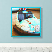 Leinwand für den Busparkplatz (Insitu (Holzboden))