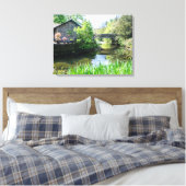 Leinwand für den Fluss Grasmere Rothay (Insitu (Schlafzimmer))