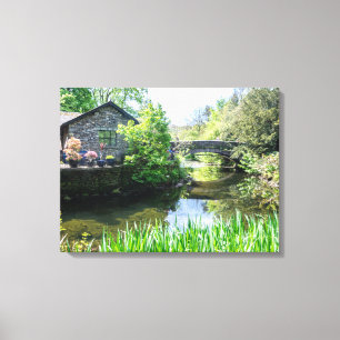 Leinwand für den Fluss Grasmere Rothay