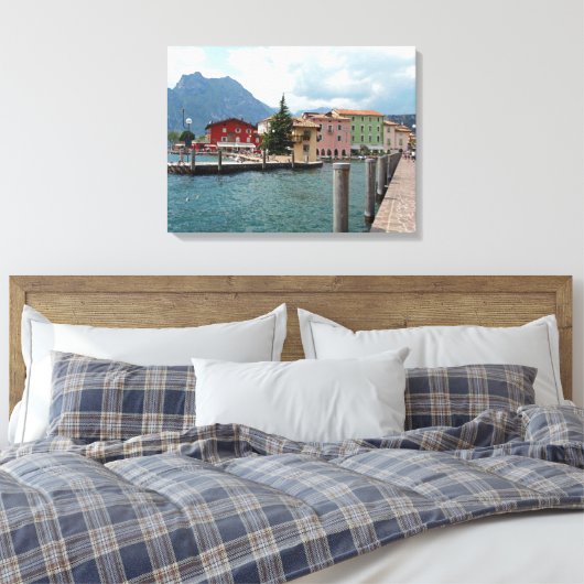 Leinwand für den Gardasee Torbole (Insitu (Schlafzimmer))