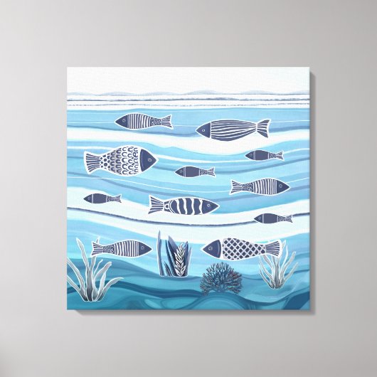 Leinwand für den Küstenmeer (Vorderseite)