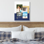 Leinwand für die FotoCollage der Modernen Farbblöc (Insitu (Schlafzimmer))