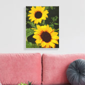 Leinwand für die gelbe Sonnenblume (Insitu (Wohnzimmer))