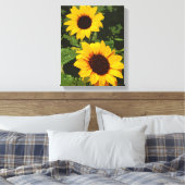 Leinwand für die gelbe Sonnenblume (Insitu (Schlafzimmer))