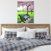 Leinwand für die Kirschblüte (Insitu (Schlafzimmer))