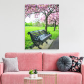 Leinwand für die Kirschblüte (Insitu (Wohnzimmer))