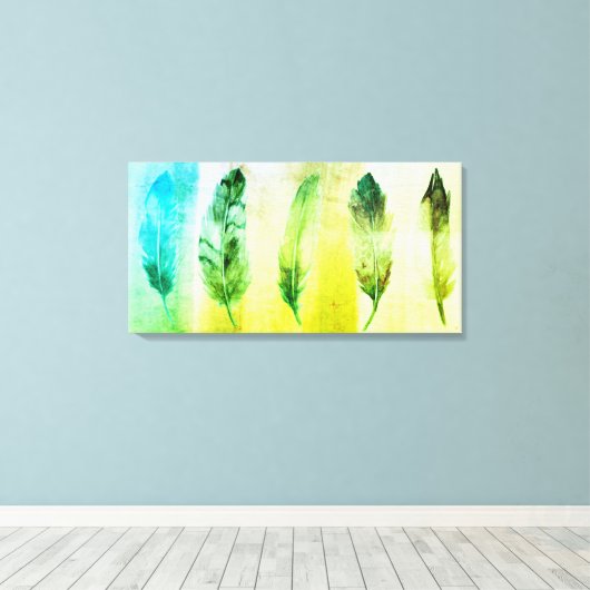 Leinwand für die Leinwand (Insitu (Holzboden))