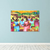 Leinwand für die Malerei in Brasilien Art (Insitu (Holzboden))