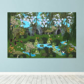 Leinwand für die Natur (Insitu (Holzboden))