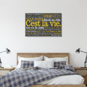 Leinwand für die Sonderausgabe "La Vie" (Insitu (Schlafzimmer))