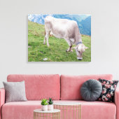 Leinwand für die Weidekuh (Insitu (Wohnzimmer))